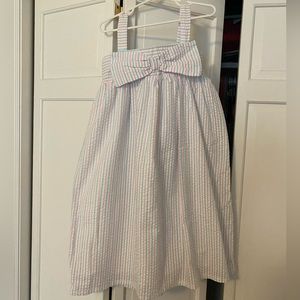 EUC Smocking Bird bow dress